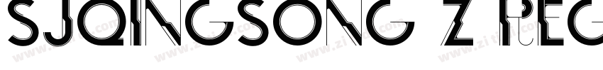 SJqingsong Z Regular字体转换